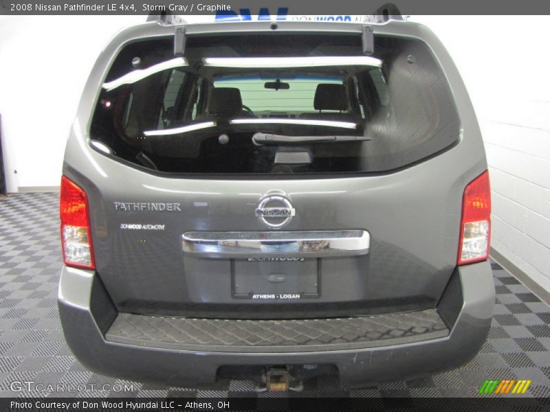 Storm Gray / Graphite 2008 Nissan Pathfinder LE 4x4