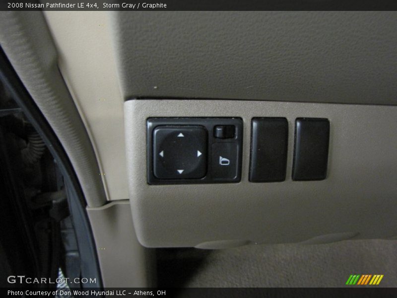 Storm Gray / Graphite 2008 Nissan Pathfinder LE 4x4