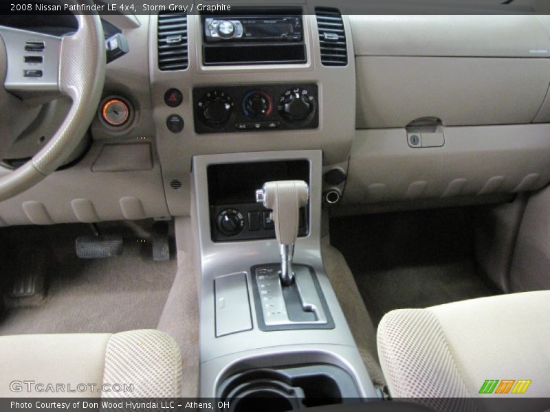 Storm Gray / Graphite 2008 Nissan Pathfinder LE 4x4