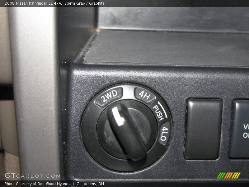 Storm Gray / Graphite 2008 Nissan Pathfinder LE 4x4