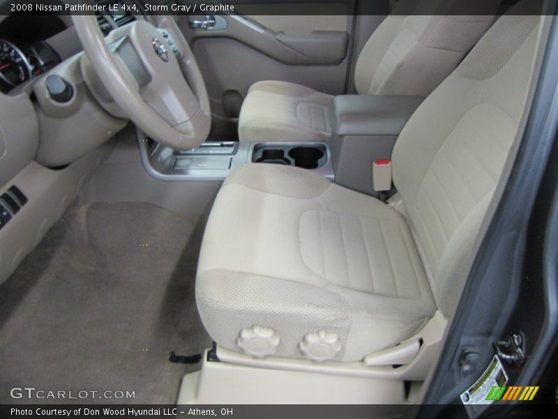 Storm Gray / Graphite 2008 Nissan Pathfinder LE 4x4