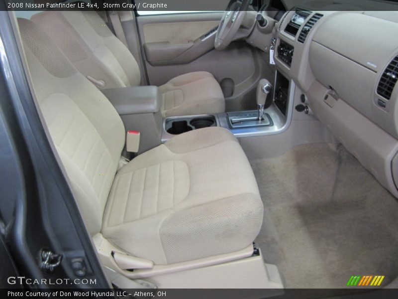 Storm Gray / Graphite 2008 Nissan Pathfinder LE 4x4