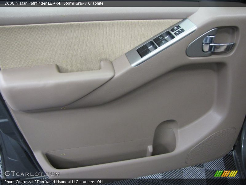 Storm Gray / Graphite 2008 Nissan Pathfinder LE 4x4