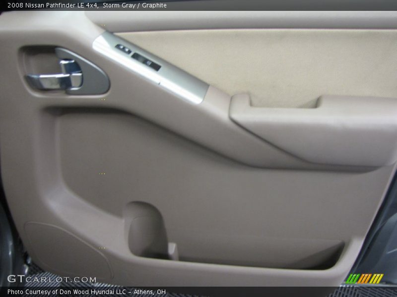 Storm Gray / Graphite 2008 Nissan Pathfinder LE 4x4