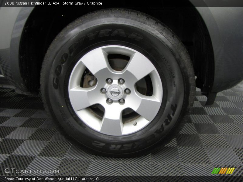 Storm Gray / Graphite 2008 Nissan Pathfinder LE 4x4