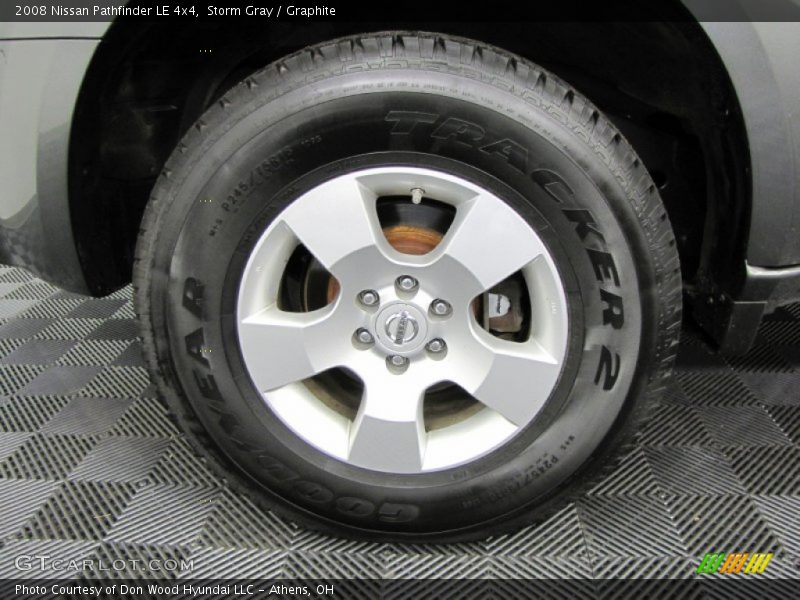 Storm Gray / Graphite 2008 Nissan Pathfinder LE 4x4