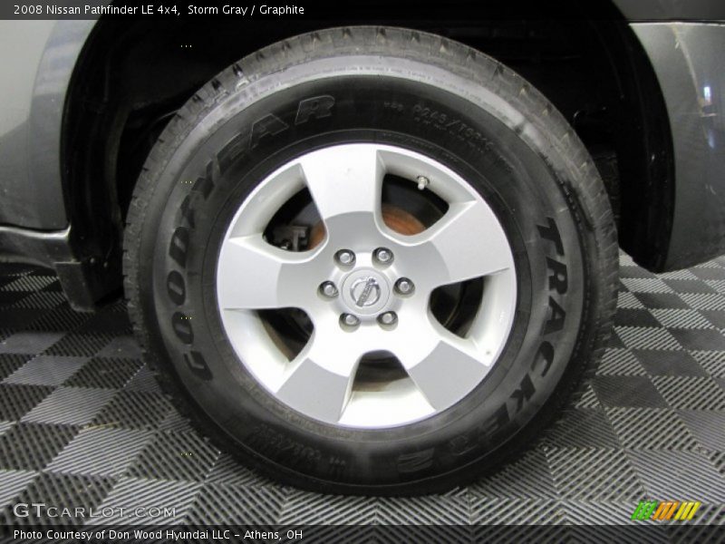 Storm Gray / Graphite 2008 Nissan Pathfinder LE 4x4