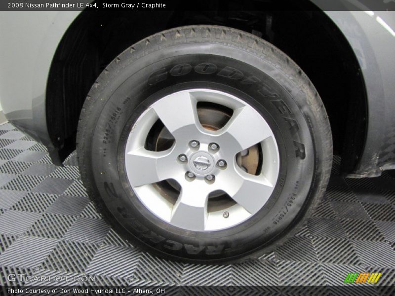 Storm Gray / Graphite 2008 Nissan Pathfinder LE 4x4