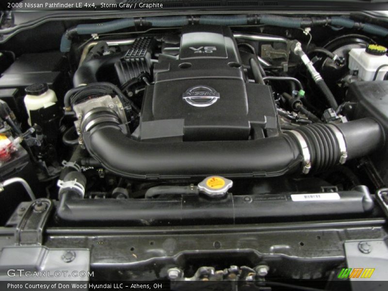 Storm Gray / Graphite 2008 Nissan Pathfinder LE 4x4