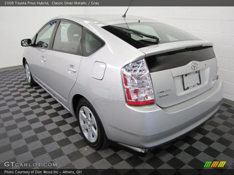 Classic Silver Metallic / Gray 2008 Toyota Prius Hybrid