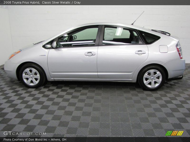 Classic Silver Metallic / Gray 2008 Toyota Prius Hybrid
