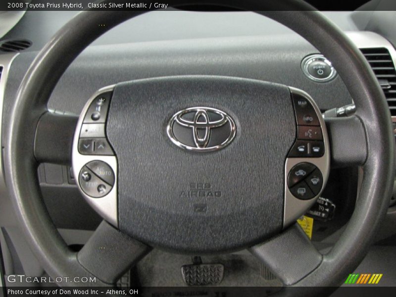 Classic Silver Metallic / Gray 2008 Toyota Prius Hybrid