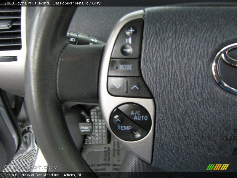 Classic Silver Metallic / Gray 2008 Toyota Prius Hybrid