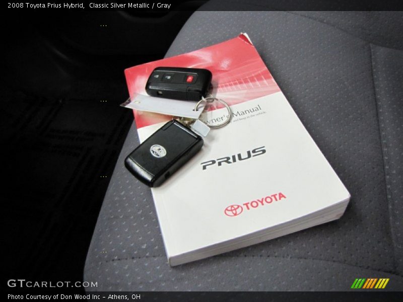 Classic Silver Metallic / Gray 2008 Toyota Prius Hybrid