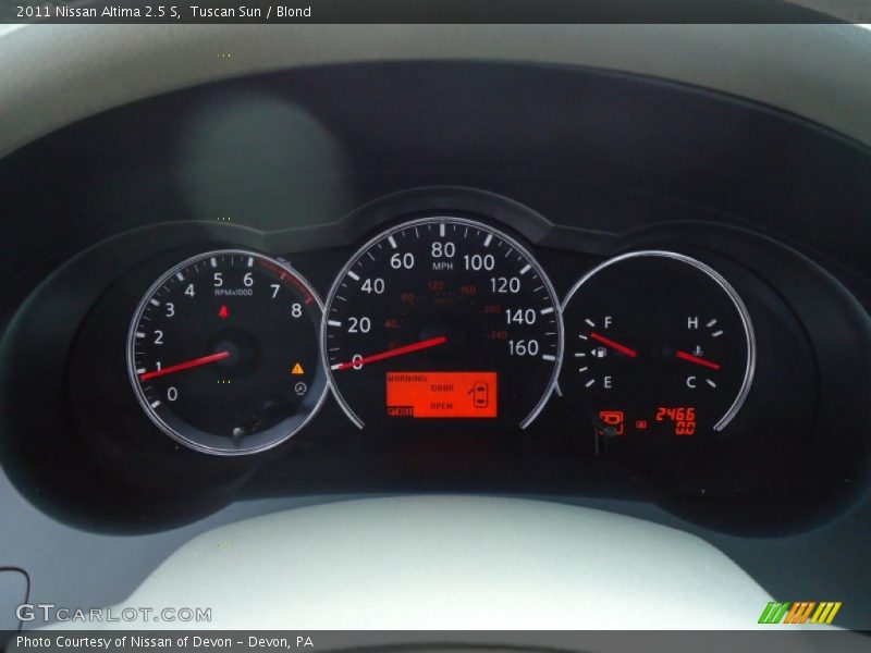 Tuscan Sun / Blond 2011 Nissan Altima 2.5 S