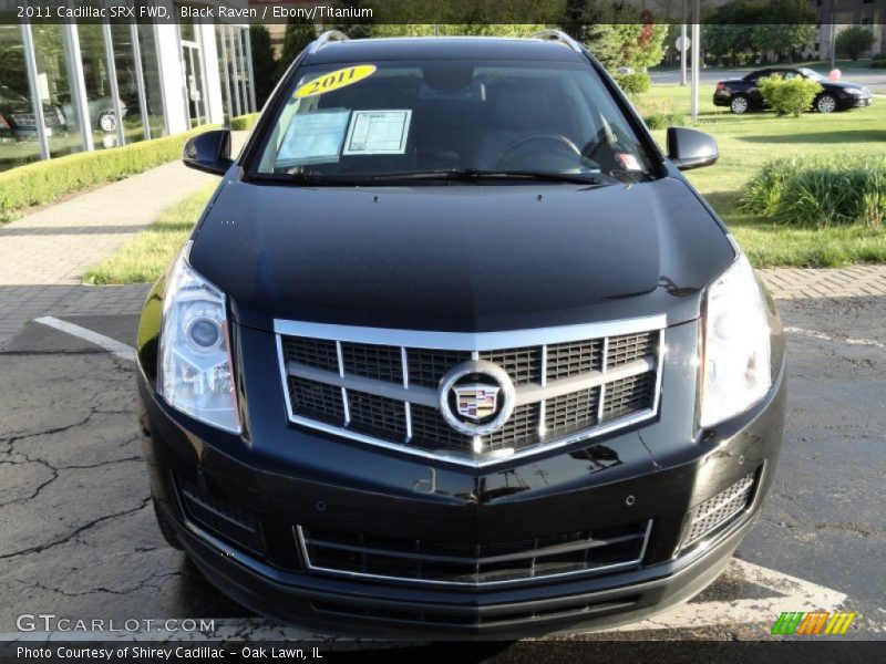 Black Raven / Ebony/Titanium 2011 Cadillac SRX FWD