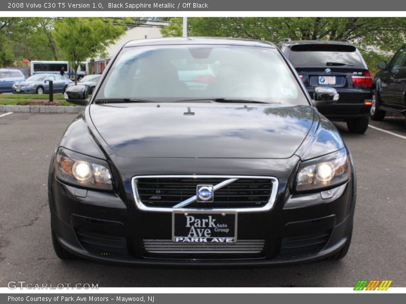 Black Sapphire Metallic / Off Black 2008 Volvo C30 T5 Version 1.0