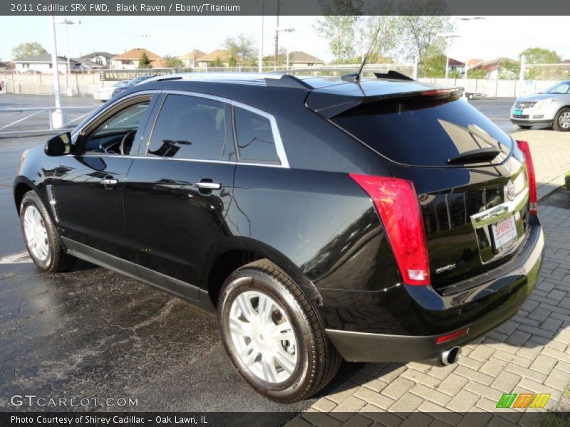 Black Raven / Ebony/Titanium 2011 Cadillac SRX FWD