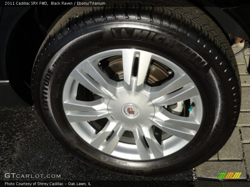 Black Raven / Ebony/Titanium 2011 Cadillac SRX FWD
