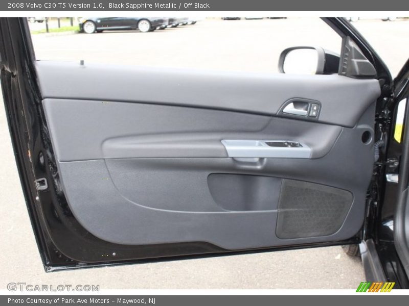 Black Sapphire Metallic / Off Black 2008 Volvo C30 T5 Version 1.0