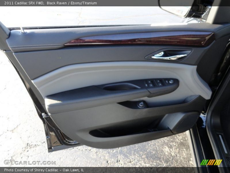 Black Raven / Ebony/Titanium 2011 Cadillac SRX FWD