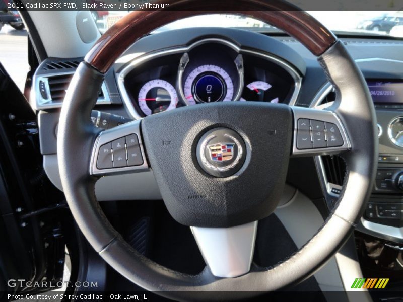 Black Raven / Ebony/Titanium 2011 Cadillac SRX FWD