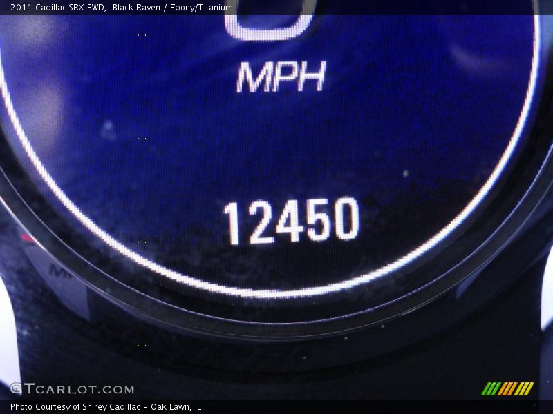 Black Raven / Ebony/Titanium 2011 Cadillac SRX FWD