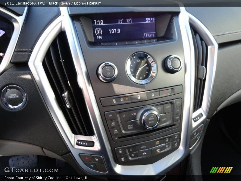 Black Raven / Ebony/Titanium 2011 Cadillac SRX FWD
