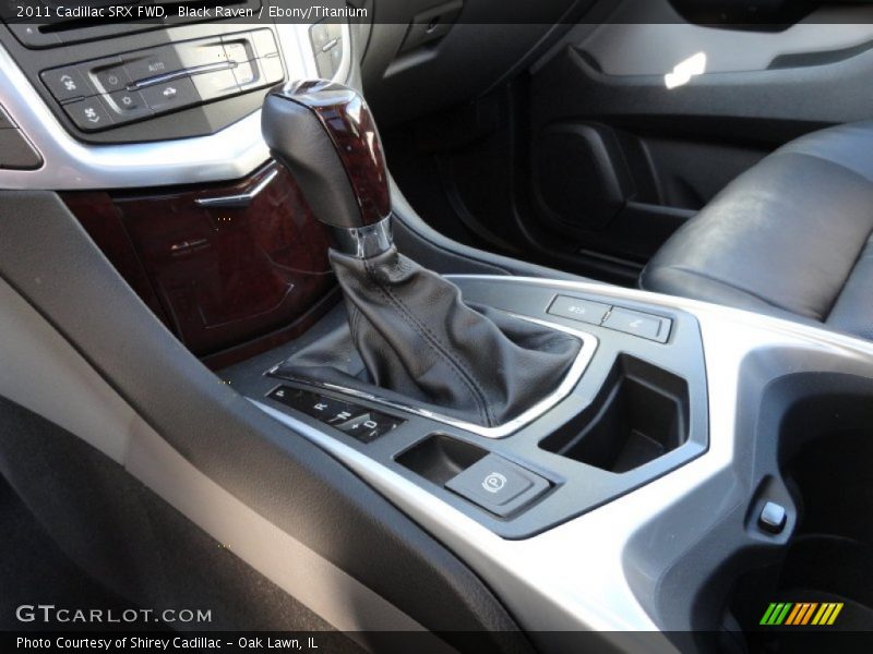 Black Raven / Ebony/Titanium 2011 Cadillac SRX FWD