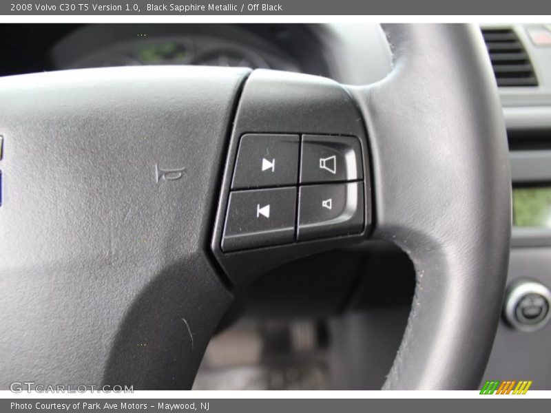 Black Sapphire Metallic / Off Black 2008 Volvo C30 T5 Version 1.0