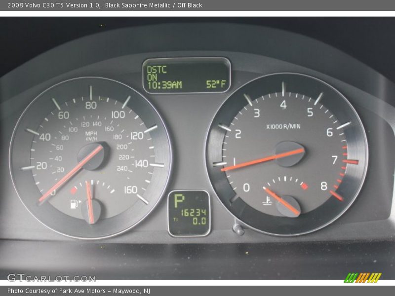 Black Sapphire Metallic / Off Black 2008 Volvo C30 T5 Version 1.0