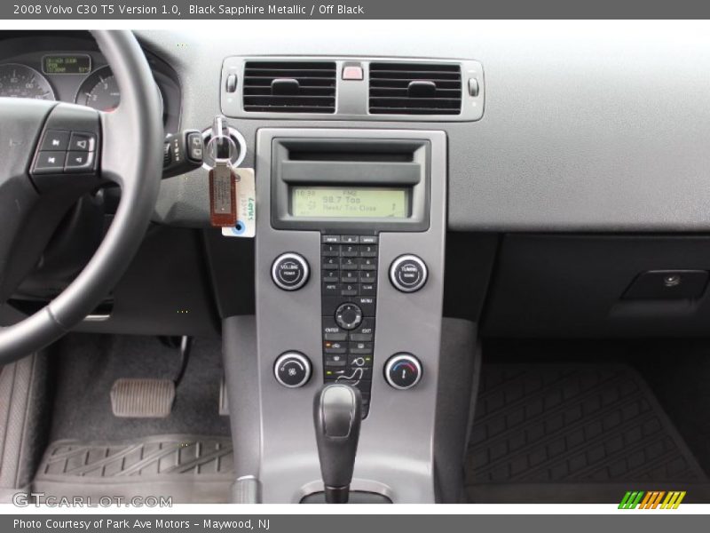 Black Sapphire Metallic / Off Black 2008 Volvo C30 T5 Version 1.0