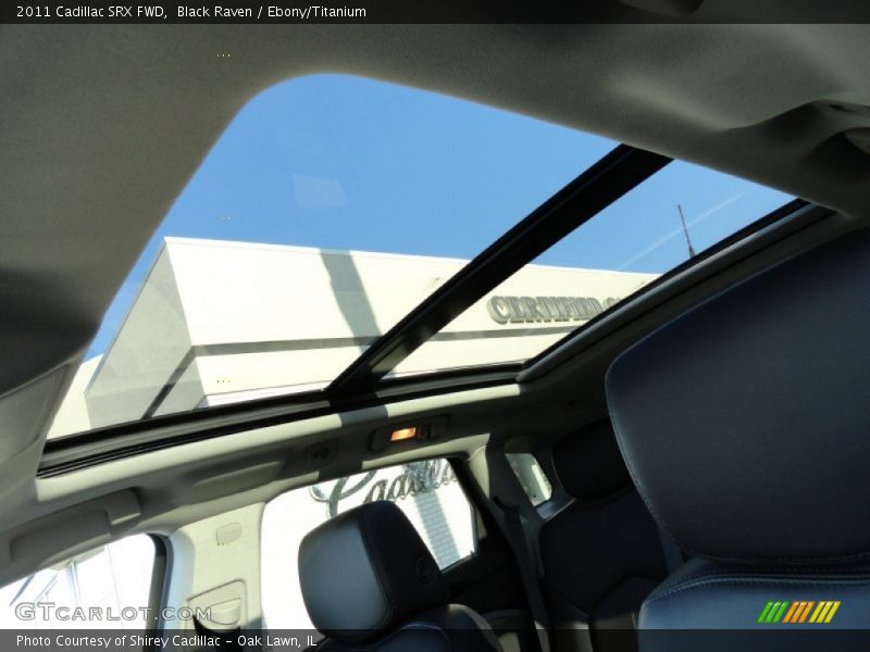Black Raven / Ebony/Titanium 2011 Cadillac SRX FWD