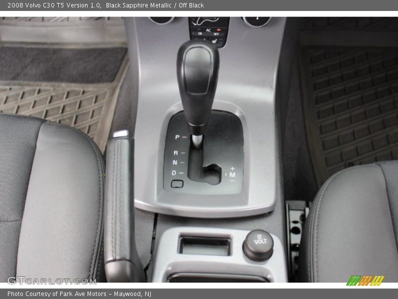 Black Sapphire Metallic / Off Black 2008 Volvo C30 T5 Version 1.0