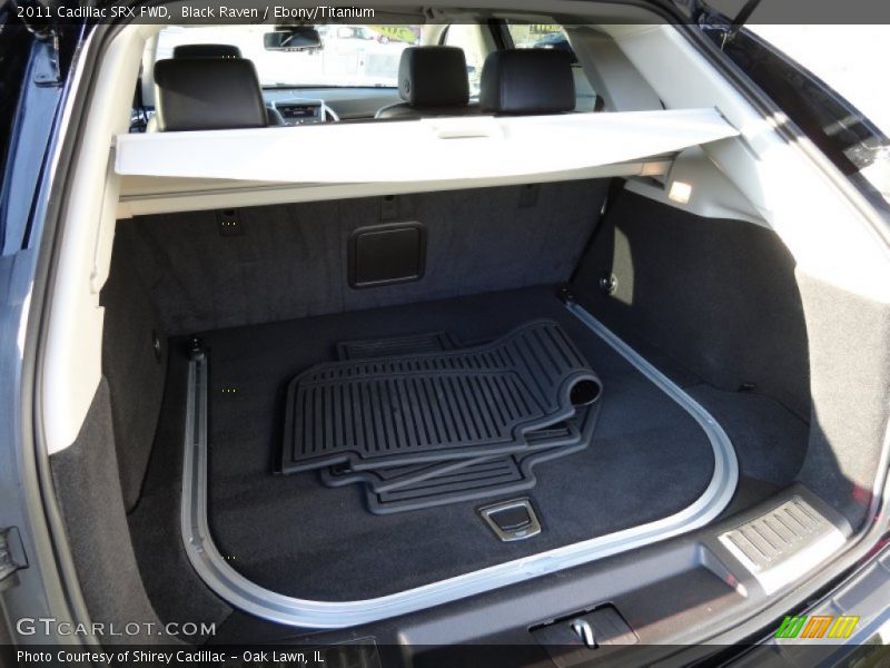 Black Raven / Ebony/Titanium 2011 Cadillac SRX FWD