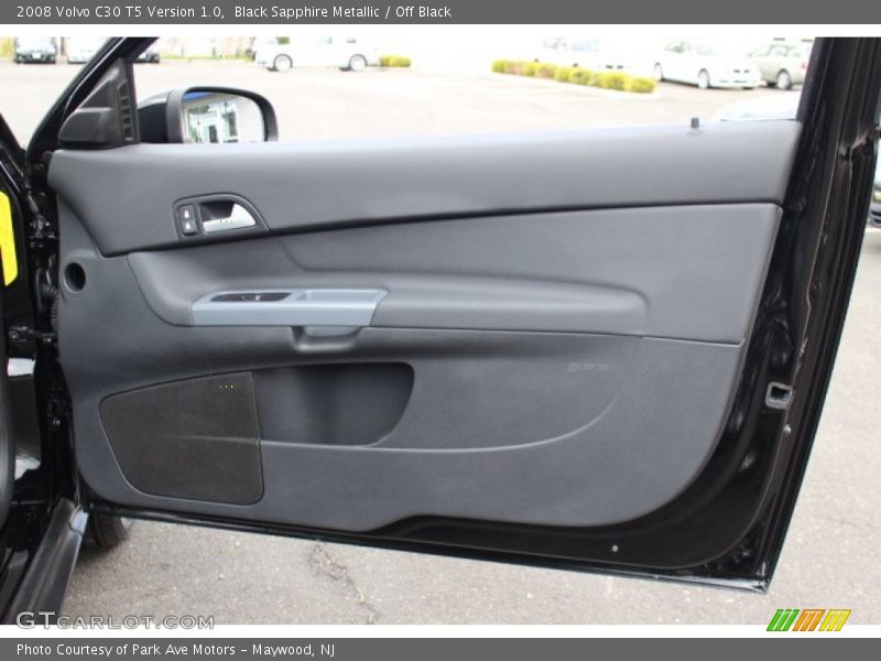 Black Sapphire Metallic / Off Black 2008 Volvo C30 T5 Version 1.0