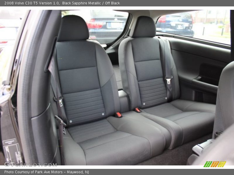 Black Sapphire Metallic / Off Black 2008 Volvo C30 T5 Version 1.0