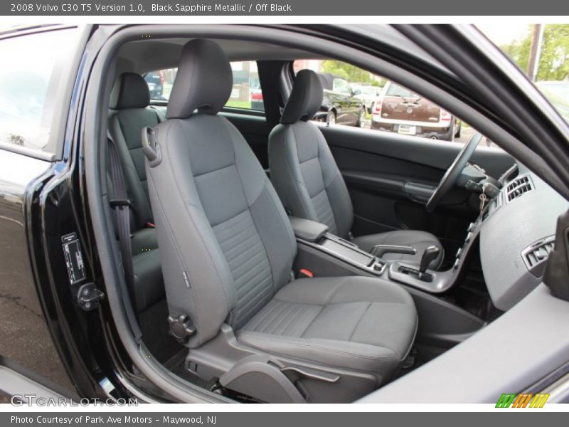 Black Sapphire Metallic / Off Black 2008 Volvo C30 T5 Version 1.0