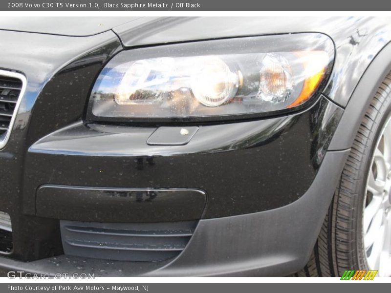 Black Sapphire Metallic / Off Black 2008 Volvo C30 T5 Version 1.0