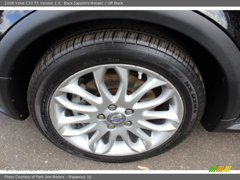 Black Sapphire Metallic / Off Black 2008 Volvo C30 T5 Version 1.0