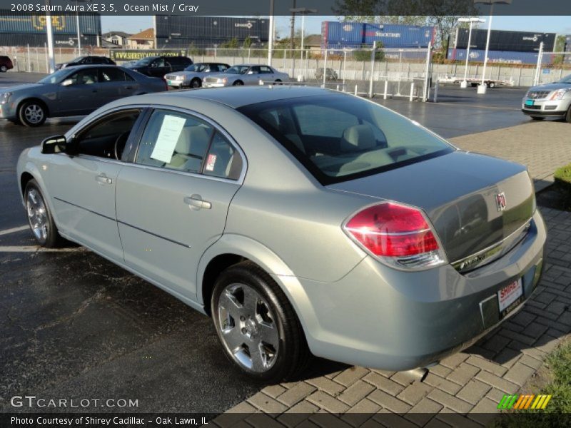Ocean Mist / Gray 2008 Saturn Aura XE 3.5