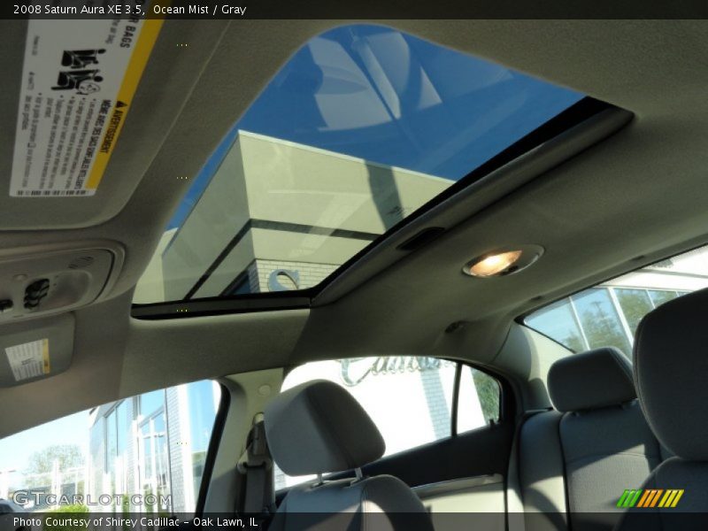 Ocean Mist / Gray 2008 Saturn Aura XE 3.5