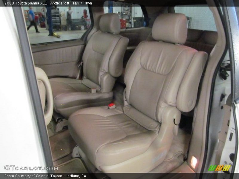Arctic Frost Pearl / Fawn 2008 Toyota Sienna XLE