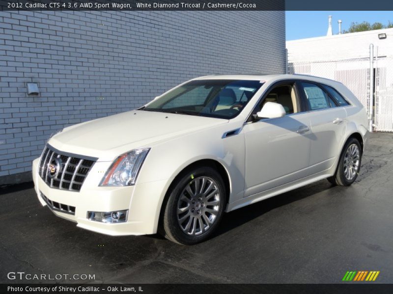 Front 3/4 View of 2012 CTS 4 3.6 AWD Sport Wagon