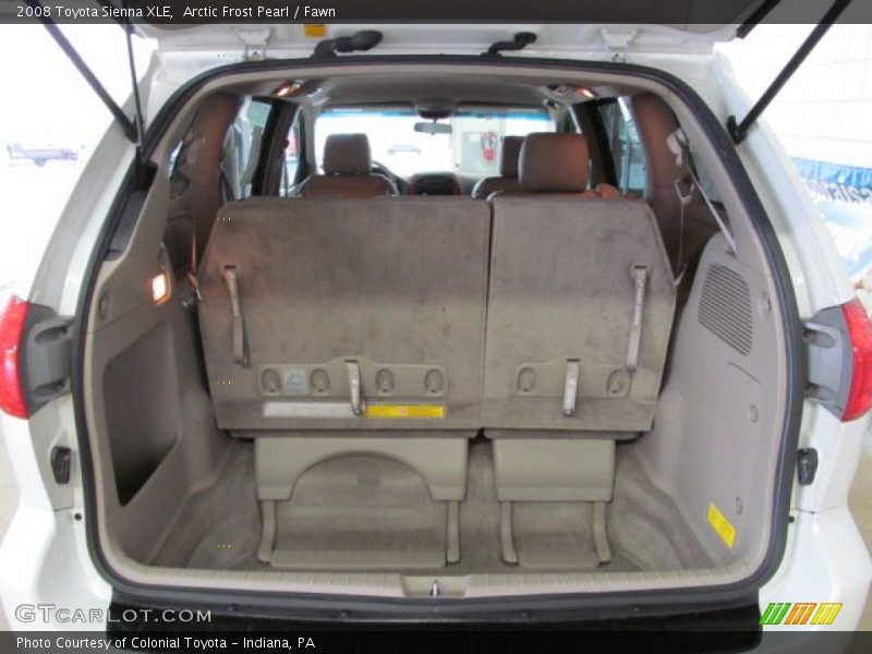 Arctic Frost Pearl / Fawn 2008 Toyota Sienna XLE