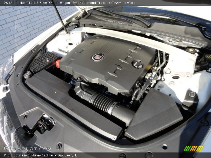  2012 CTS 4 3.6 AWD Sport Wagon Engine - 3.6 Liter DI DOHC 24-Valve VVT V6