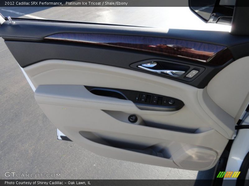 Platinum Ice Tricoat / Shale/Ebony 2012 Cadillac SRX Performance
