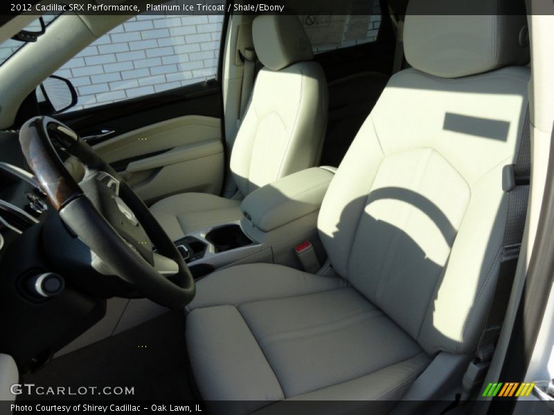 Platinum Ice Tricoat / Shale/Ebony 2012 Cadillac SRX Performance
