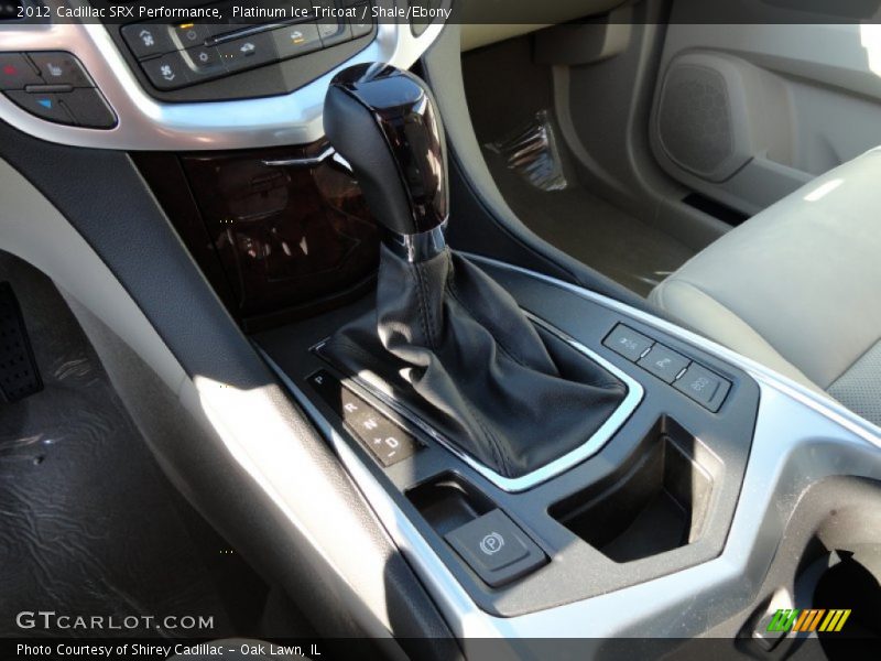 Platinum Ice Tricoat / Shale/Ebony 2012 Cadillac SRX Performance