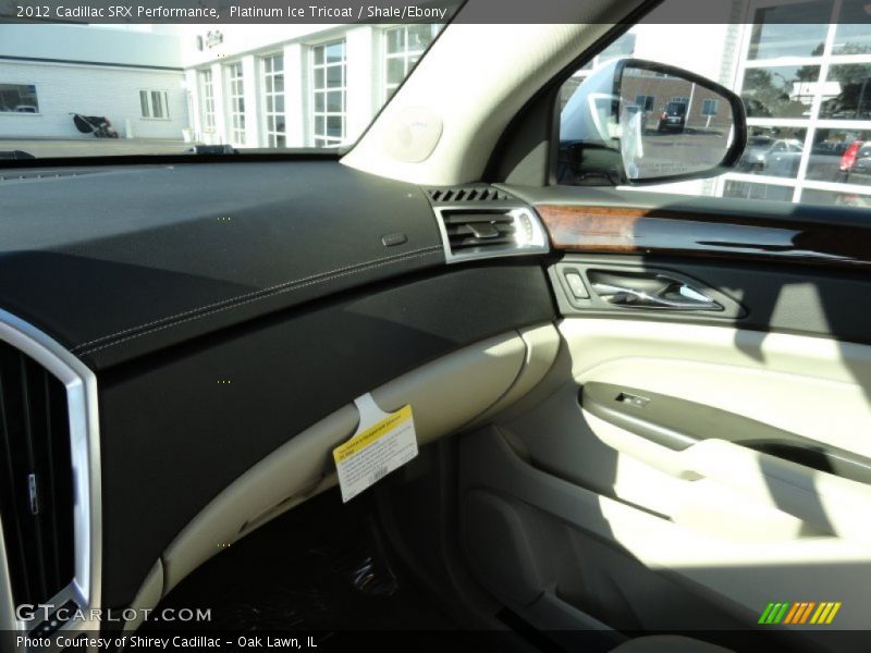 Platinum Ice Tricoat / Shale/Ebony 2012 Cadillac SRX Performance